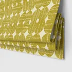 Orla Kiely Textured Flower Yellow Motorised