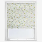 Japonica Ochre Roman Blind