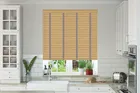 Charisma Light Oak - Faux Wood Blind Truffle Tape