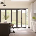 Bifold Adapt Duoshade Cream Pleated Blind