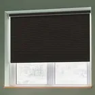 Urban Fr Black (moisture Resistant) Bathroom Roller Blinds