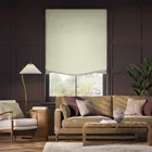 Ella Stripe Pistachio Relaxed Roman Blind