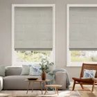 Paleo Linen Stone Roman Blind
