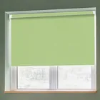 Polaris Green (blackout) Grip Fit Roller Blinds