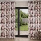Laura Ashley Cecilia Pale Cranberry Wave Curtain Blinds Uk