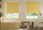Beech Leaf (blackout) Sunshine - Motorised Roller Blind