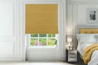 Isola Mustard - Luxury Chenille Roman Blind