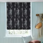 Peyton Noir Light Filtering Roller Blinds