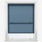 Deluxe Plain Airforce Blue Roller Blind