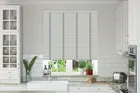 Charisma Light Grey Fine Grain - Faux Wood Blind Steel Tape