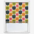 Orla Kiely Apples Pink Roman Blind