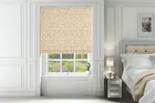Fern Soft Pink - Floral Pattern Roman Blind