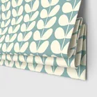 Orla Kiely Solid Stem Duckegg Motorised Blinds Uk