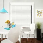 Glacier White Wood Blind