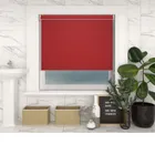 Shower Safe Flame No Drill Roller Blind