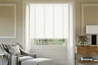 Morgan 50 White Gloss - 50mm Slat Wooden Blind Cotton Tape