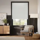 Twist2go Osaka Faux Silk Silver Mist Roller Blind