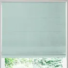 Kivu Made To Measure Roman Blind Aquamarine