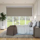 Zenith Wb Xl Blackout Sand Extra Wide Electric Roller Blinds