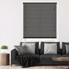 35mm Onyx Wooden Blinds