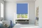 Nicole Surf Blue - Waterproof Blackout Roller Blind