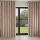 Laura Ashley Loveston Coral Pink Wave Curtain Blinds Uk