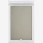 Spectrum Blackout Taupe Perfect Fit Roller Blind