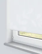 Molina White Electrical Roller Blind