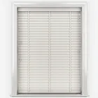 Aspect Country White With Light Cream Tapes Wooden Venetian Blinds
