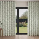Laura Ashley Parterre Sage Wave Curtain Blinds Uk