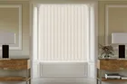 Mila Beige - Shadow Pattern Vertical Blind