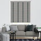 50mm Oriana Grain & Static Faux Wood Blinds