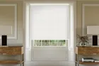 Madeline White - Shadow Pattern Roller Blind