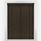 Bamboo Smoked Walnut With Walnut Tapes Wooden Venetian Blinds