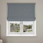 Laura Ashley Musica Velvet Dusky Seaspray Blinds Uk