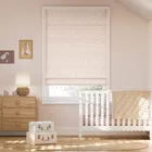Eleni Blush & Chalk Roman Blind