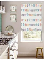 Seafront On Linen Blackout Roller Blind