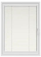 Bone White Clip On Aluminium Blind