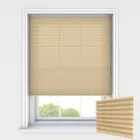 Voile Plt 20 Sandshell Pleated Blinds