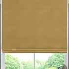 Florence Velvet Made To Measure Roman Blind Saffron