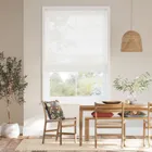 Juno Voile Warm White Roman Blind