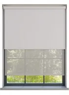 Amor Soft Grey With Haze Soft Grey Double Roller Blind