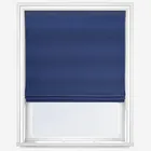 Canvas Indigo Blue Roman Blind