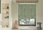 Acoustic Leaf Green - Twist&fit Roller Blind