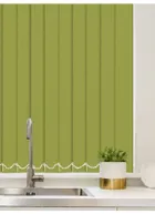 Luxe Apple Green Waterproof 89mm Vertical Blind