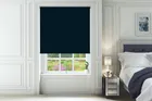 Alpha Blackout Navy - Fire Retardant Moisture Resistant Blackout Roller Blind