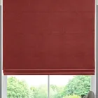 Positano Made To Measure Roman Blind Scarlet