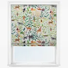Hide And Seek Jungle Roman Blind