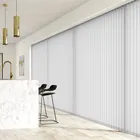 Glimpse Snow (blackout) Blackout Vertical Blinds