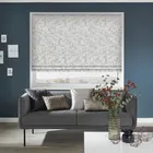 Hedera Chrome Roman Blinds